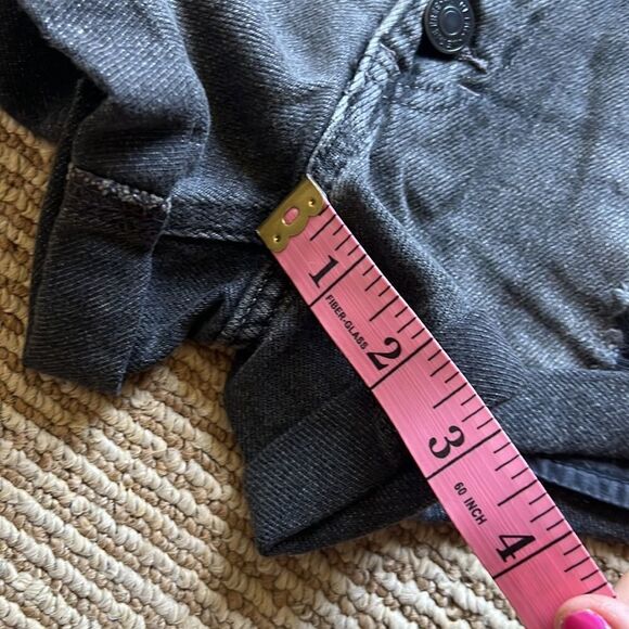 FREE PEOPLE denim black shorts 27 - Picture 11 of 12